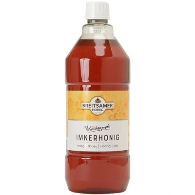 Abbildung von Breitsamer Blütenhonig Imkergold 1,5 kg Flasche