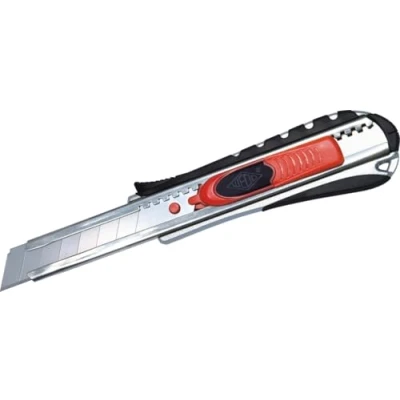 Abbildung von WEDO Cutter 2 in 1, Klinge: 18 mm, schwarz/rot, 787018, 4003801855684, 1 Stück