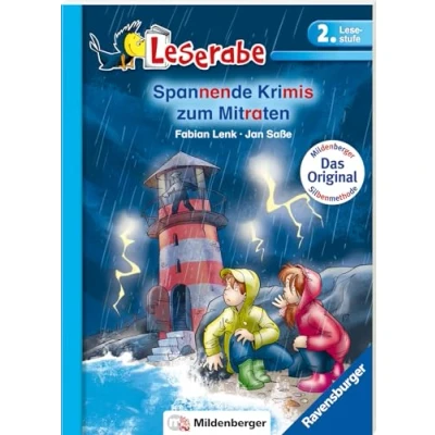Abbildung von Spannende Krimigeschichten zum Mitraten Leserabe 2. Klasse Erstlesebuch für Kinder ab 7 Jahren: Lesestufe (Leserabe mit Mildenberger Silbenmethode)