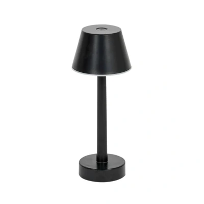 Abbildung von Lindby LED Akkuleuchte Gaja, schwarz, USB, IP44, RGBW, dim.