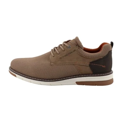 Abbildung von TOM Tailor Sportlicher Schnürer, Herren, Größe: 41, Sand Schuhe