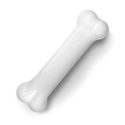 Abbildung von Nylabone Durachew Bone Wolf M Hundespielzeug Wei...