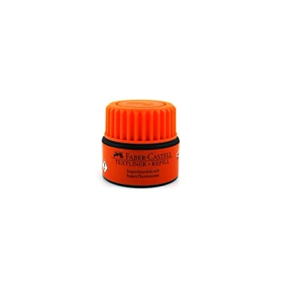 Abbildung von FABER CASTELL 154915 Textmarker Refill, orange, für Textliner 1543, 1546 und 1548