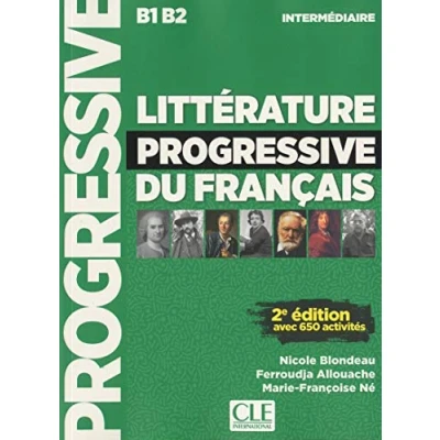 Abbildung von Littérature progressive du français Niveau intermédiaire (B1/B2) + CD: Livre intermediaire