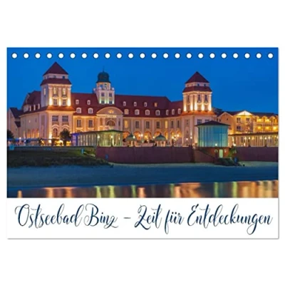 Abbildung von Ostseebad Binz Zeit für Erholung (Tischkalender 2025 DIN A5 quer), CALVENDO Monatskalender