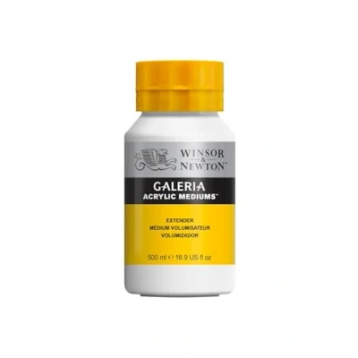 Abbildung von Winsor &amp; Newton 3050817 Galeria Volumenvergrößerndes Medium, 500 ml Topf, erhöht das Volumen der Farbe und erhält die Opazität