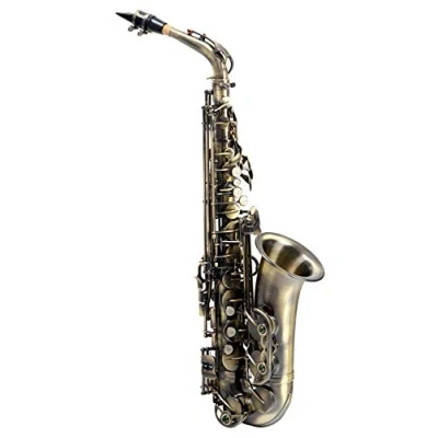 Abbildung von Classic Cantabile Winds AS 450 Eb Altsaxophon Antique Yellow (Messing, Vintage Lackierung, Hoch Fis Klappen, ergonomische Klappenmechanik)
