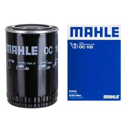 Abbildung von MAHLE ORIGINAL OC 103 Ölfilter mit einem Rücklaufsperrventil Anschraubfilter