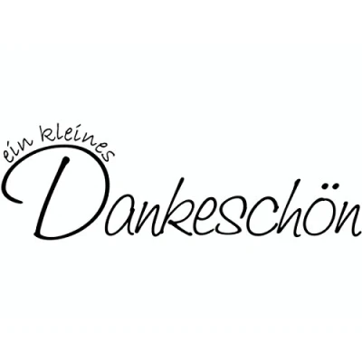 Abbildung von Heyda Motivstempel &#039;Ein kleines Dankeschön&#039; 8,5x1,7cm