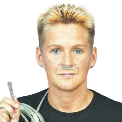 Abbildung von Sauerstoffbrille F.erw.+kind.2,1 m Schla 1 St