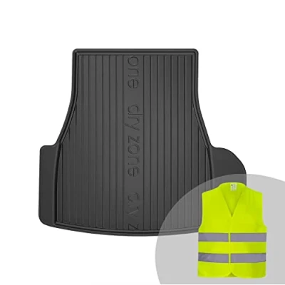 Abbildung von FROGUM DryZone Gummimatte Ganzjährige Praktische Auto Kofferraummatte Kofferraumwanne passend für BMW 7er E66 2001 2008 Hohe Kante Robust und langlebig