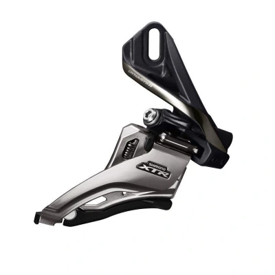 Abbildung von Shimano XTR FD M9020 Umwerfer Side Swing 2x11 fach schwarz Ausführung Low Clamp 2016 Mountainbike