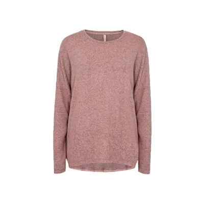 Abbildung von Soyaconcept Biara Strickpullover Woodrose melange, Damen, Größe: Small, melange