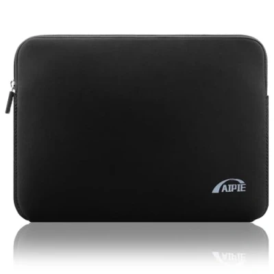 Abbildung von AIPIE Hülle für 13 13,3 14 Zoll Laptophülle 35x25,5x2,5 cm Notebook Schutzhülle Stoßfest Arbeitstasche Laptop Tasche Sleeve Kompatibel Acer, Asus, Dell, Lenovo, HP Case Schwarz