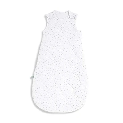 Abbildung von The Little Green Sheep Baby Sleeping Bag 0 6 Months, Quilted Organic Linen &amp; Cotton Bag, 1 Tog for Summer, White with Rice Print, SB001AI, Rice, Monate