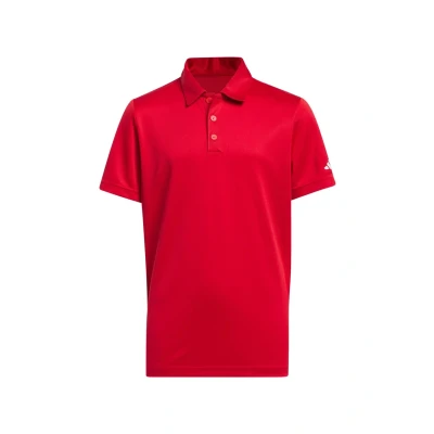 Abbildung von adidas Performance Poloshirt für Kinder, Größe: 128, Collegiate red