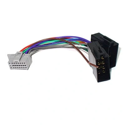 Abbildung von ACV 452006 Radioanschlusskabel auf ISO für Panasonic 16 Pin