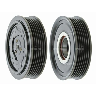 Abbildung von NRF 380100 Magnetkupplung GENUINE DENSO 5SEL 109 6 CITROËN: C5 III Kombi, Berlingo II Kastenwagen, C3 II, PEUGEOT: 2008 Partner Tepee