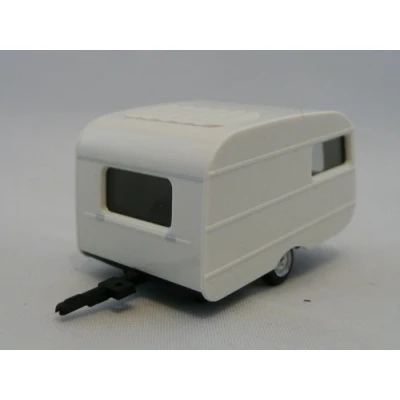 Abbildung von Herpa Modelleisenbahn Straße H0 Wohnwagen Qek Junior