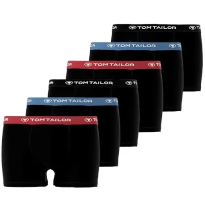 Abbildung von TOM TAILOR Boxershorts BUFFER (3 St) mit kürzerem Bein im 3er Pack