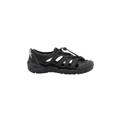 Abbildung von Jack Wolfskin Levente Unisex Trekkingsandale für Kinder, Größe: 34, Black Schuhe