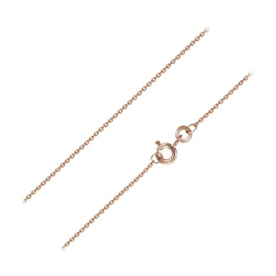 Abbildung von Materia Collierkettchen Damen Mädchen Rosegold Ankerkette fein K86, 333 Roségold, 8 Karat