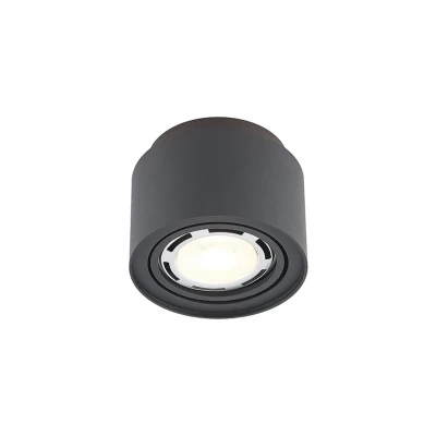 Abbildung von Arcchio Deckenlampe Walisa, Ø 15,35 cm, schwarz, Aluminium