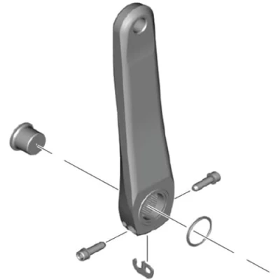 Abbildung von SHIMANO Unisex Adult Le iz. 165 mm Fahrradgerichte, Mehrfarbig, one Size