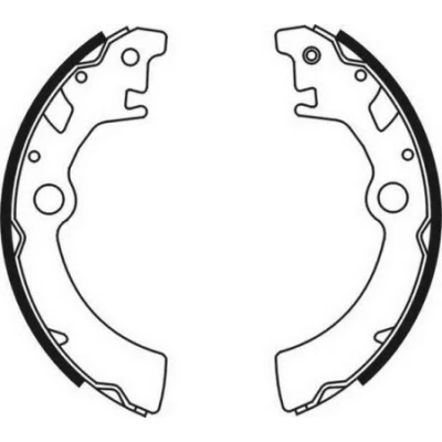 Abbildung von ABE C08003ABE Bremsbacken Hinterachse 180 26 SUZUKI: Wagon R III Schrägheck