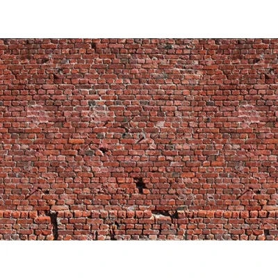 Abbildung von living walls Fototapete &quot;Designwalls Brick Red&quot;, Vlies, Wand, Schräge, Decke