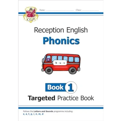 Abbildung von Reception English Phonics Targeted Practice Book 1 (CGP Phonics)
