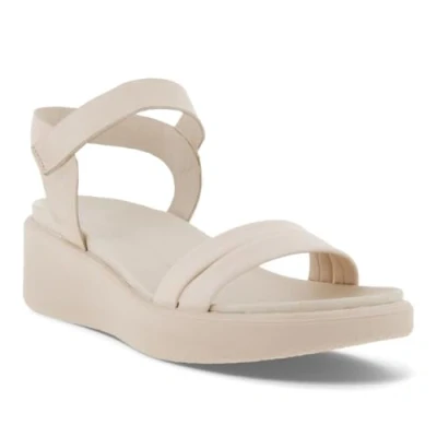 Abbildung von ECCO Flowt Wedge LX W Plateausandalette, Damen, Größe: 38, Limestone Schuhe