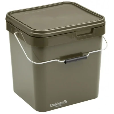 Abbildung von Trakker Olive Square Container 17L Futtereimer