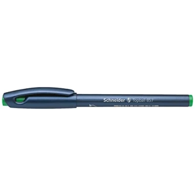 Abbildung von 10 x Schneider Tintenroller Topball 857 grün