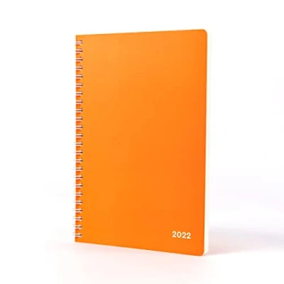 Abbildung von Jumble &amp; Co Convo Terminplaner 2022, A5, Wochenansicht, Spiralbindung, Burnt Out Orange