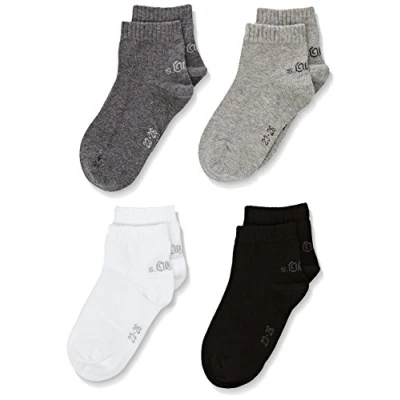 Abbildung von s.Oliver Socks Jungen S21008 Sneakersocken, Grau (Grey Combination 49), 27/30