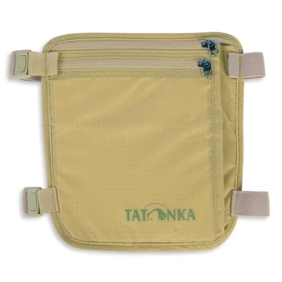 Abbildung von Tatonka Skin Secret Pocket Sicherheits Geldbeutel zum Tragen am Bein Bietet Platz für Reisepässe, Kreditkarten, Bargeld, etc. Mit weicher und hautfreundlicher Rückseite beige 19 x cm