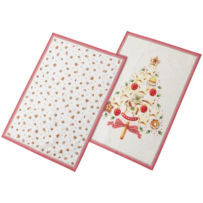 Abbildung von Villeroy &amp; Boch Winter Bakery Delight Küchentücher Set 2
