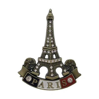 Abbildung von 3D Paris Frankreich Diamant Turm Metall Kühlschrank Magnet Reise Souvenirs Home und Küche Dekoration Magnetaufkleber Kollektion