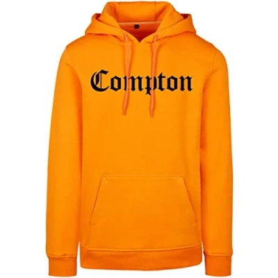 Abbildung von Mister Tee Compton Kapuzenpullover, Herren, Größe: XXL, Paradise orange