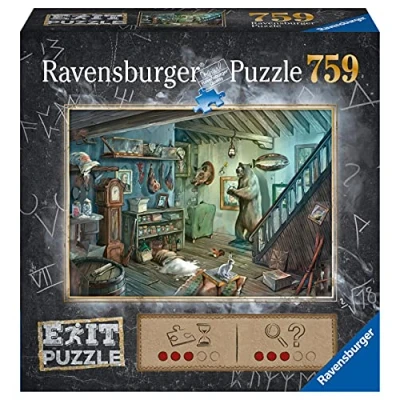 Abbildung von Ravensburger Puzzle 15029 Exit 8 Gruselkeller, Puzzleteile