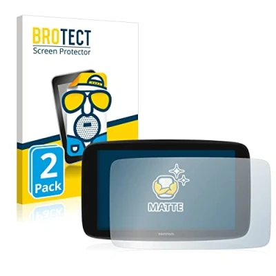 Abbildung von BROTECT Entspiegelungs Schutzfolie für TomTom Go Expert 6&quot; (2 Stück) Matte Displayschutz Folie, Anti Reflex, Fingerprint