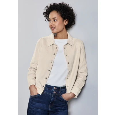 Abbildung von Street One MIT Knopfleiste Hemdbluse, Damen, Größe: 46, Beige
