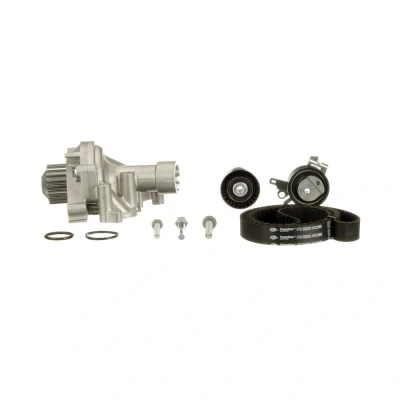 Abbildung von GATES KP15528XS Wasserpumpe + Zahnriemensatz mit Tru Power PEUGEOT: 206 Schrägheck, 307 CC, CITROËN: C5 I Kombi, C8
