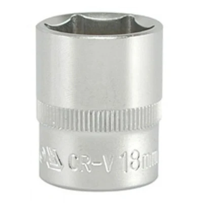Abbildung von YATO YT 3813 Steckschlüsseleinsatz DIN 3121 18 Chrom Vanadium Stahl