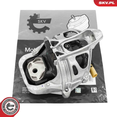 Abbildung von ESEN SKV 75SKV182 Motorlager vorne rechts elektrisch schaltbares Hydrolager Gummi 162mm 205mm AUDI: A4 B9 Avant, Limousine, A5 Sportback