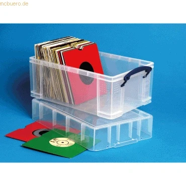Abbildung von REALLY USEFUL BOX 9 Liter XL 395 x 255 205 mm transparent