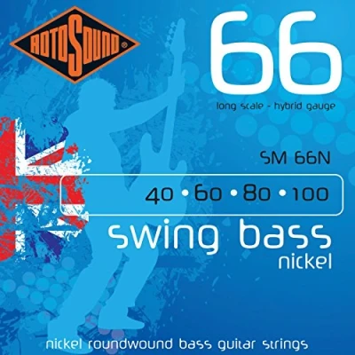 Abbildung von Rotosound Nickel Swing Bass SM66N E Saiten Strings