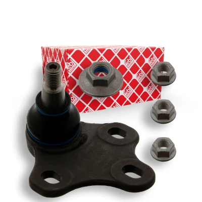 Abbildung von FEBI BILSTEIN 40539 Traggelenk Vorderachse links, unten mit selbstsichernder Mutter für Querlenker AUDI: TT Coupe, Roadster