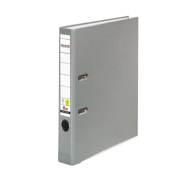 Abbildung von 25 x Falken Ordner PP Color A4 50mm vegan grau